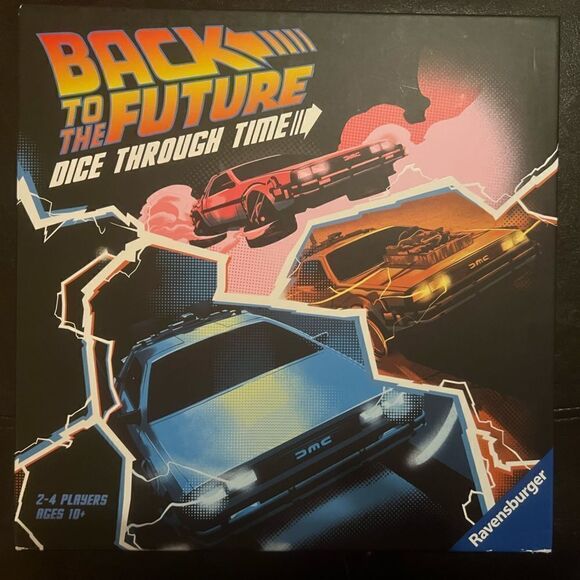 Back to the Future: Dice Through Time Board Game - Picture 1 of 6